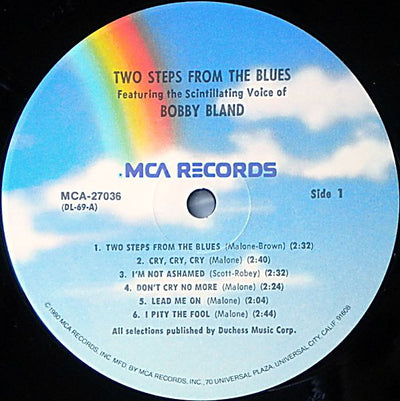 Bobby Bland - Two Steps From The Blues Vinyl LP (Used)