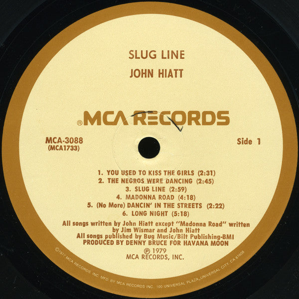 John Hiatt - Slug Line Vinyl LP (Used)