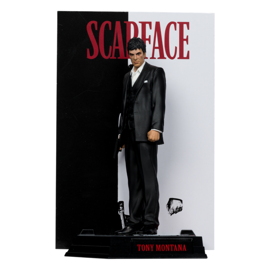 Scarface - Tony Montana Movie Maniacs 6" Figure