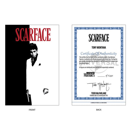 Scarface - Tony Montana Movie Maniacs 6" Figure