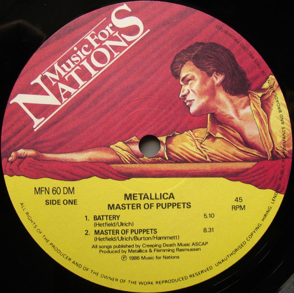 Metallica - Master Of Puppets MFN Vinyl 2LP (Used)