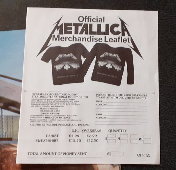 Metallica - Master Of Puppets MFN Vinyl 2LP (Used)