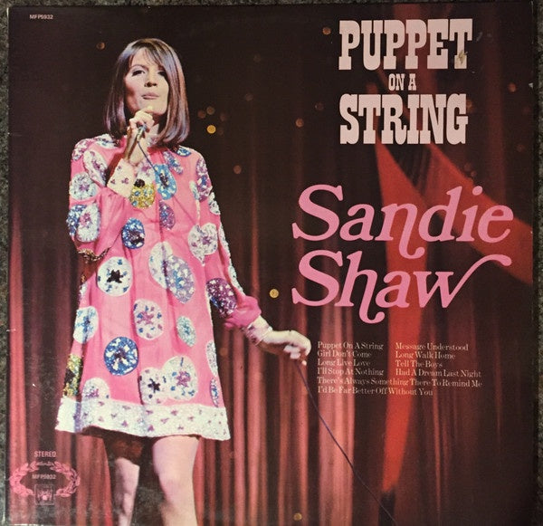 Sandie Shaw - Puppet On A String Vinyl LP (Used)