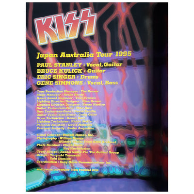 Kiss - Alive Worldwide 1995-96 Original Concert Tour Program