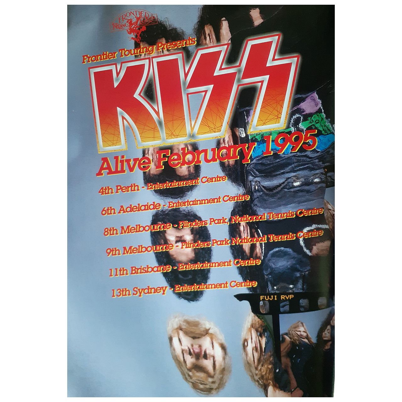 Kiss - Alive Worldwide 1995-96 Original Concert Tour Program
