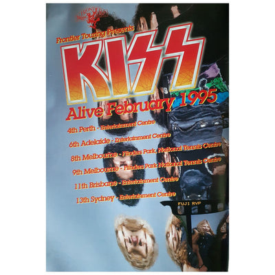 Kiss - Alive Worldwide 1995-96 Original Concert Tour Program