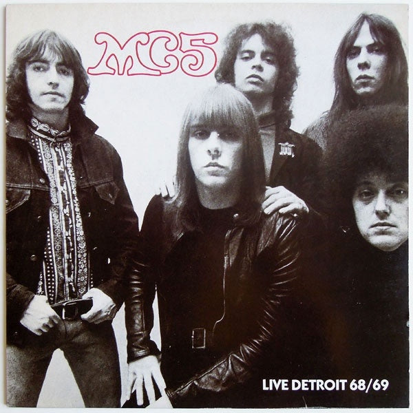 MC5 - Live Detroit 68/69 Pink Coloured Vinyl LP (Used)