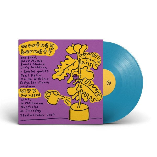 Courtney Barnett - MTV Unplugged Aqua Blue Coloured Vinyl LP