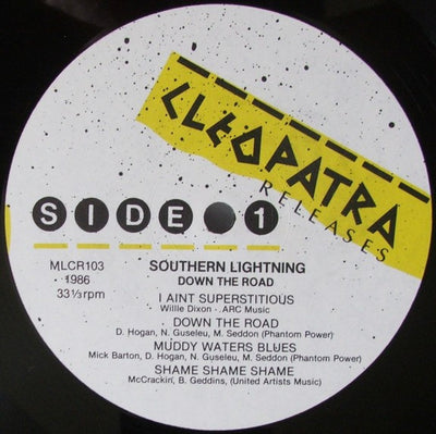 Southern Lightning - Down The Road Vinyl LP (Used)