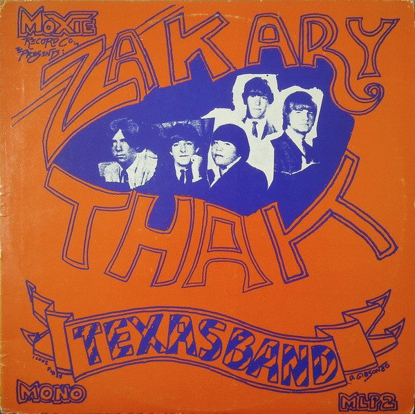 Zakary Thaks - Texas Band Vinyl LP (Used)