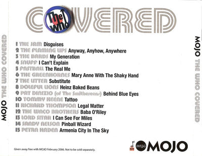 Various Artists - The Who Covered CD