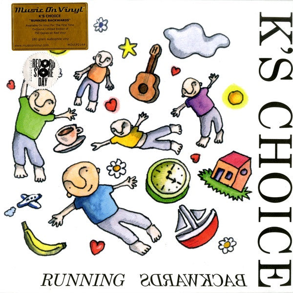 K's Choice - Running Backwards Red  Vinyl LP