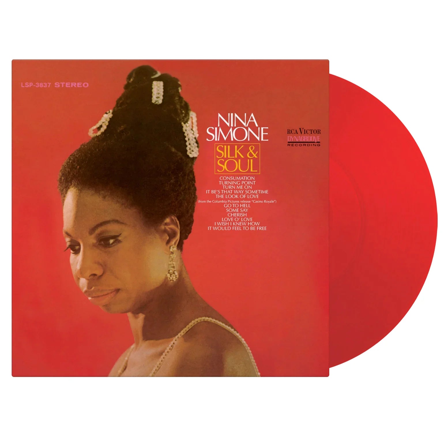 Nina Simone - Silk & Soul Translucent Red Coloured Vinyl LP