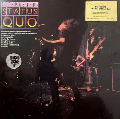 Status Quo - Rest Of Status Quo RSD2021 Purple Coloured Vinyl LP