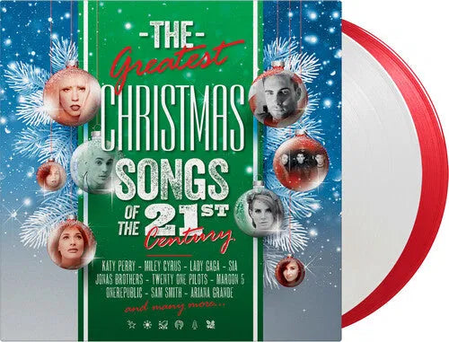 Various Artists - The Greatest Christmas Songs Of The 21st Century White & Red Coloured Vinyl 2LP