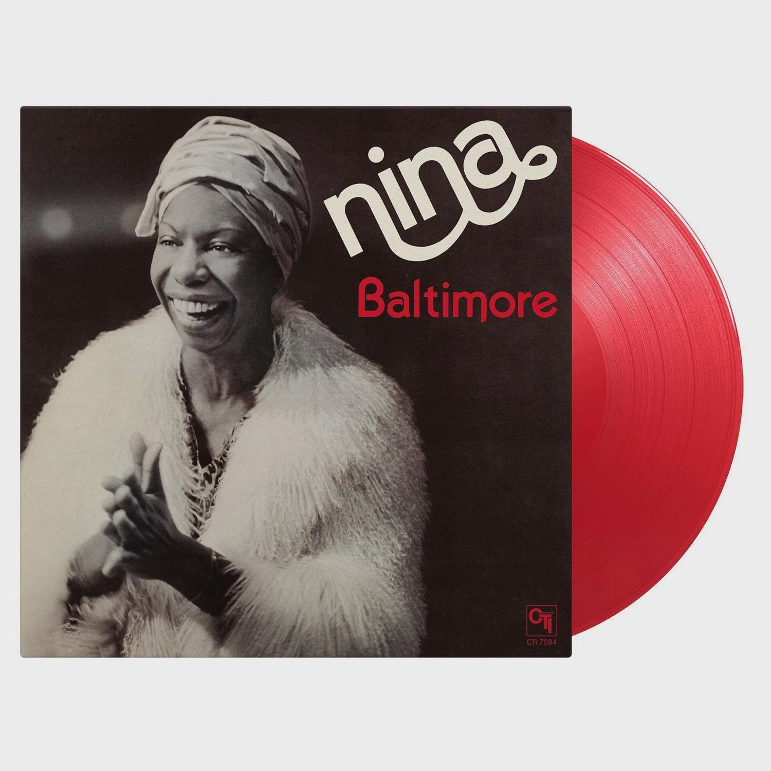 Nina Simone - Baltimore Translucent Red Coloured Vinyl LP