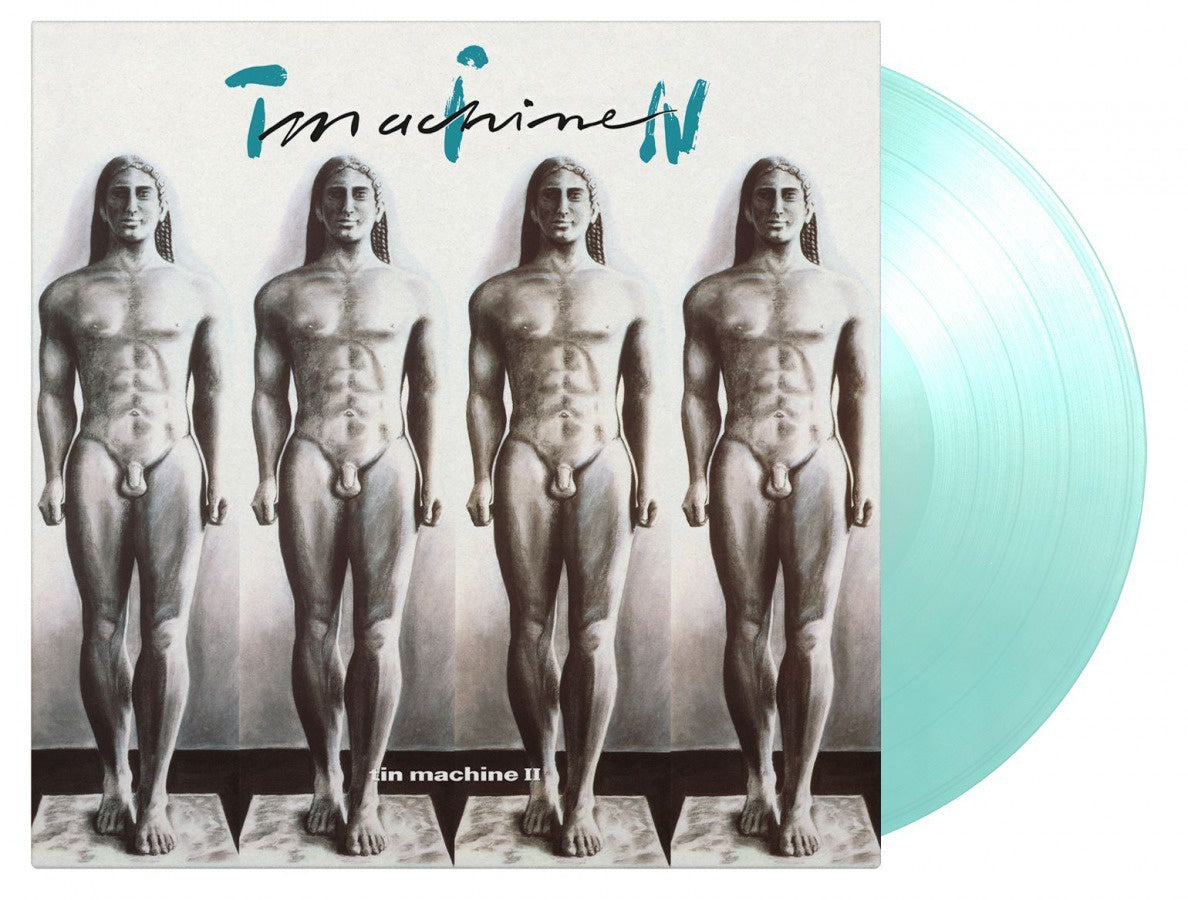 Tin Machine - Tin Machine II Crystal Clear/Turquoise Coloured Vinyl LP