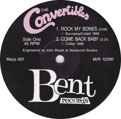Convertibles - The Convertibles 12" Vinyl EP (Used)