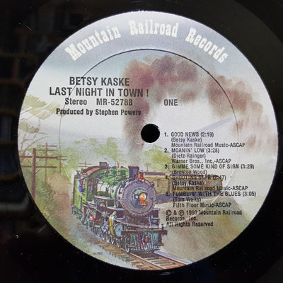 Betsy Kaské - Last Night In Town! Vinyl LP (Used)