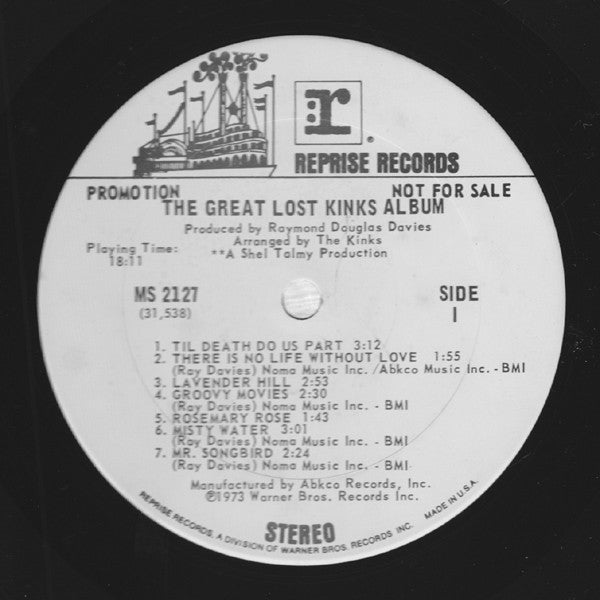 Kinks - The Great Lost Kinks Album Vinyl LP (Used)