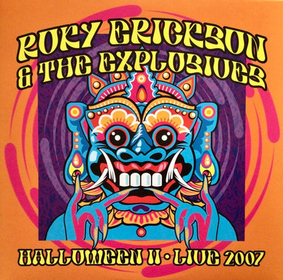 Roky Erickson & Explosives - Halloween II (Live 2007) RSD2022 Indie Exclusive White Coloured Vinyl 2LP + DVD (Used)