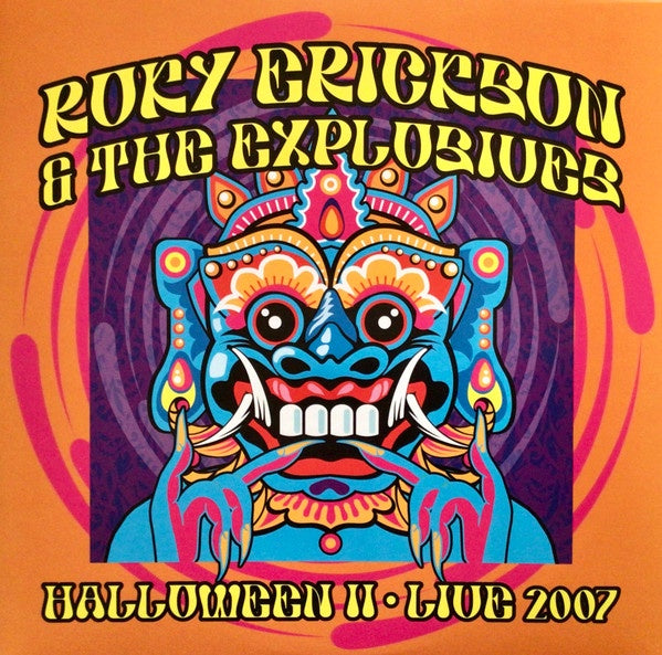 Roky Erickson & Explosives - Halloween II (Live 2007) RSD2022 Indie Exclusive White Coloured Vinyl 2LP + DVD (Used)