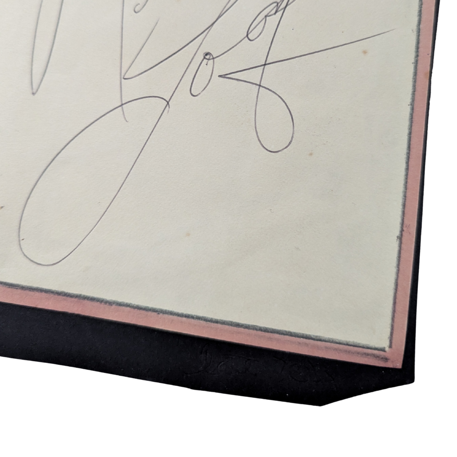 Meatloaf - Autograph On Paper