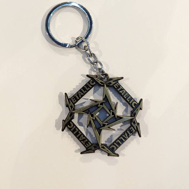 Metallica - Bronze Symbol Keychain