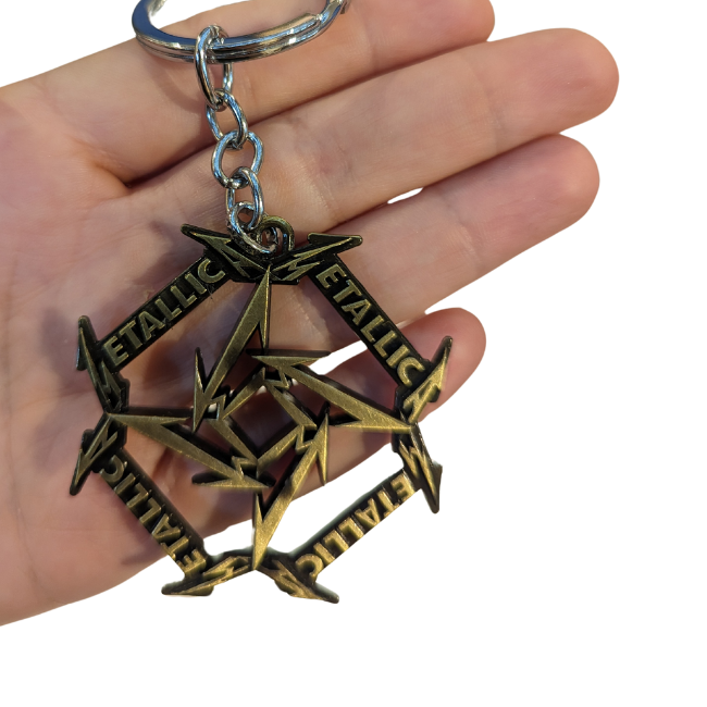 Metallica - Bronze Symbol Keychain