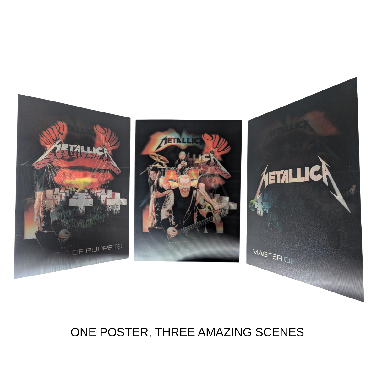 Metallica - 3D Lenticular Poster