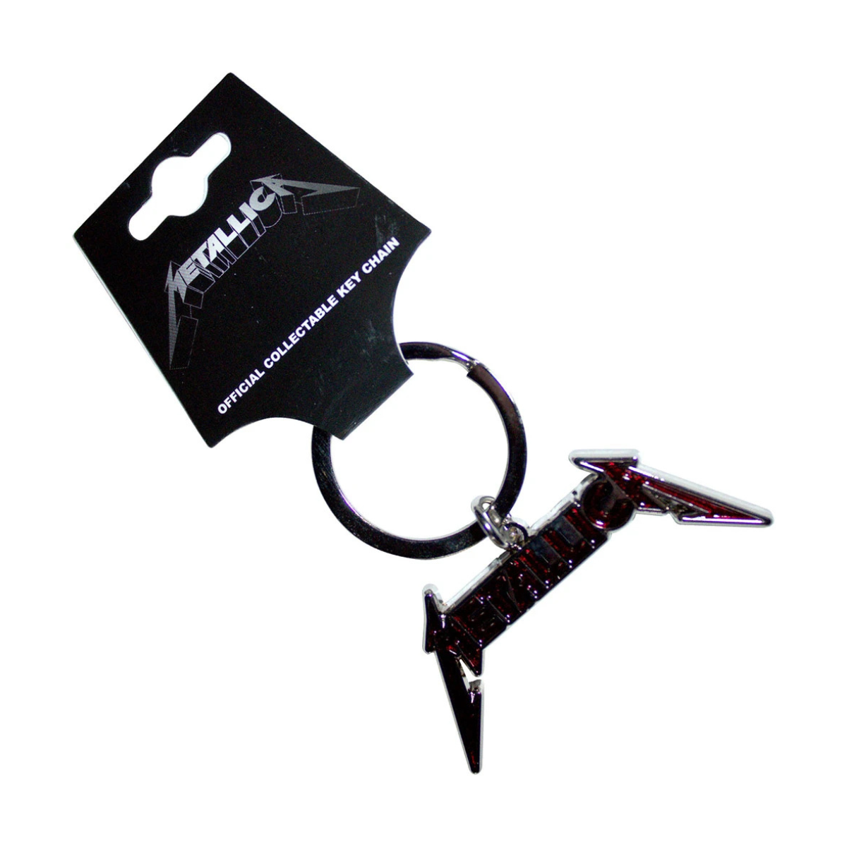 Metallica - Bright Red Logo Keychain
