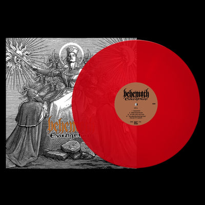 Behemoth - Evangelion Transparent Red Coloured Vinyl LP