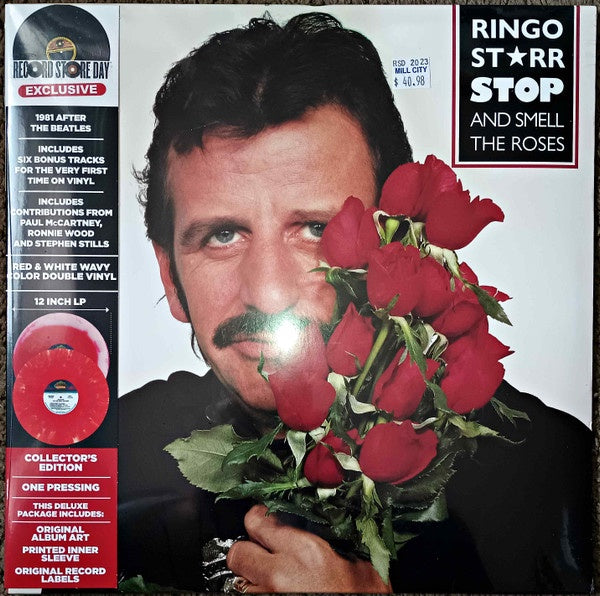 Ringo Starr - Stop & Smell The Roses RSD2023 Coloured Vinyl 2LP (Used)