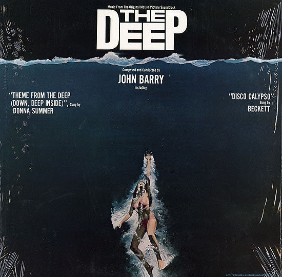 Soundtrack - The Deep (Music From The Original Motion Picture Soundtrack) Blue Translucent Coloured Vinyl LP (Used)