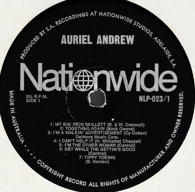 Auriel Andrew - Just For You Vinyl LP (Used)