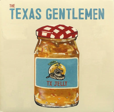 Texas Gentlemen - TX Jelly Orange Marmalade Coloured Vinyl LP (Used)