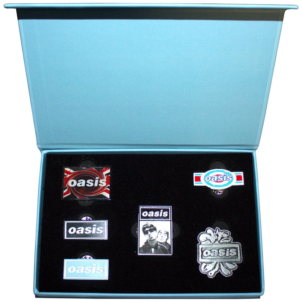 Oasis - Logos Box Display Badge Set
