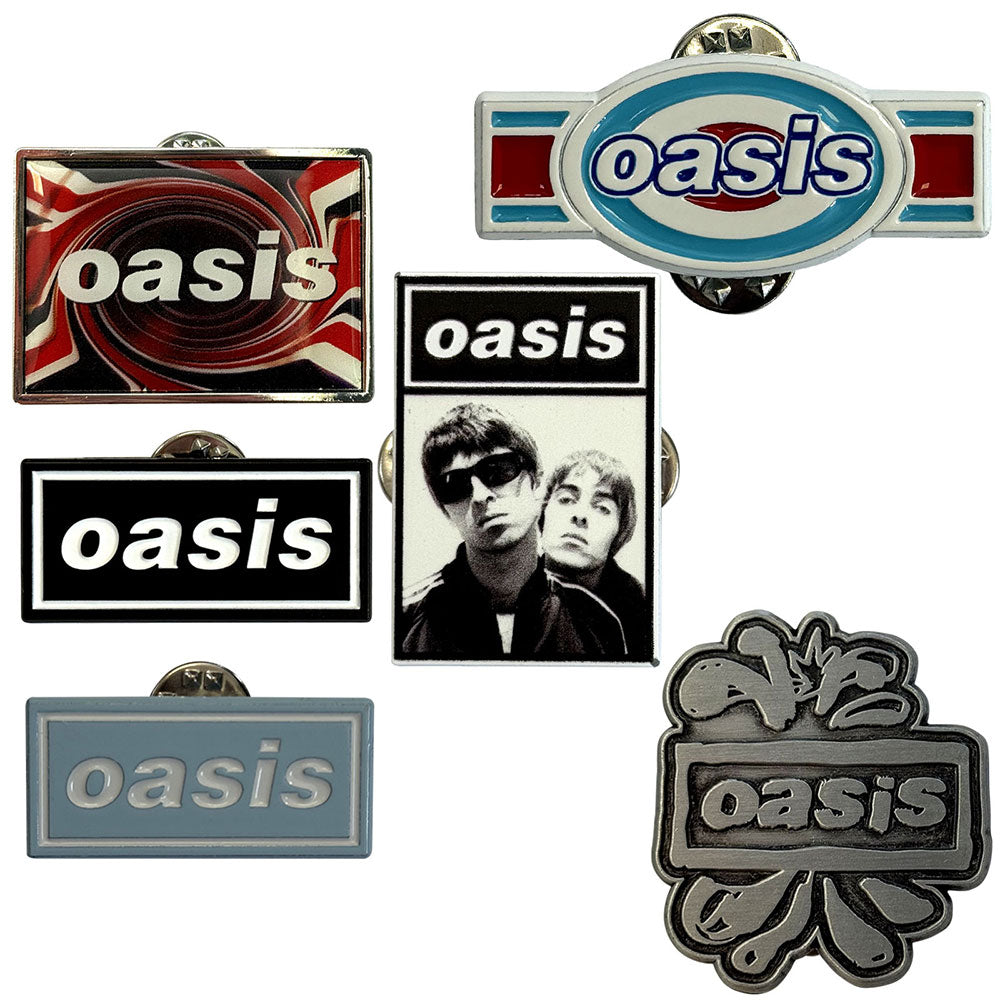 Oasis - Logos Box Display Badge Set