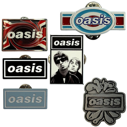 Oasis - Logos Box Display Badge Set