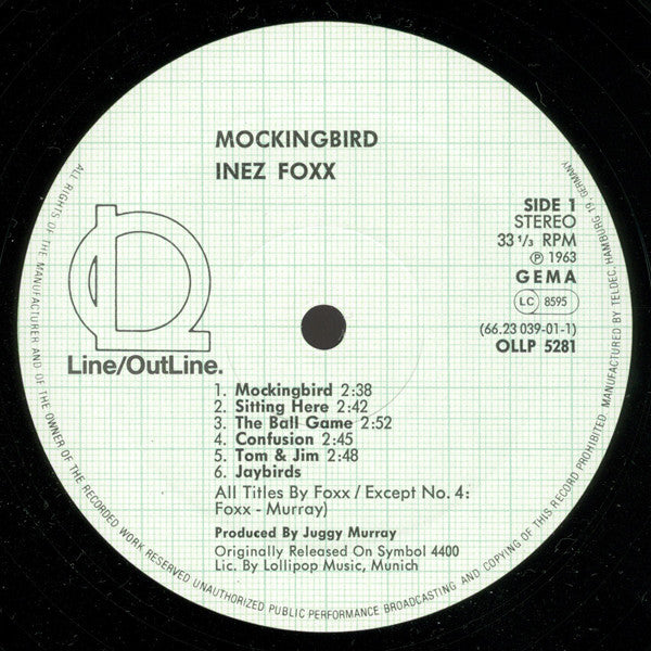 Inez Foxx - Mockingbird Vinyl LP (Used)