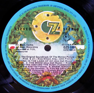 Soundtrack - Oz—A Rock 'N' Roll Road Movie (Original Motion Picture Soundtrack) Vinyl LP (Used)