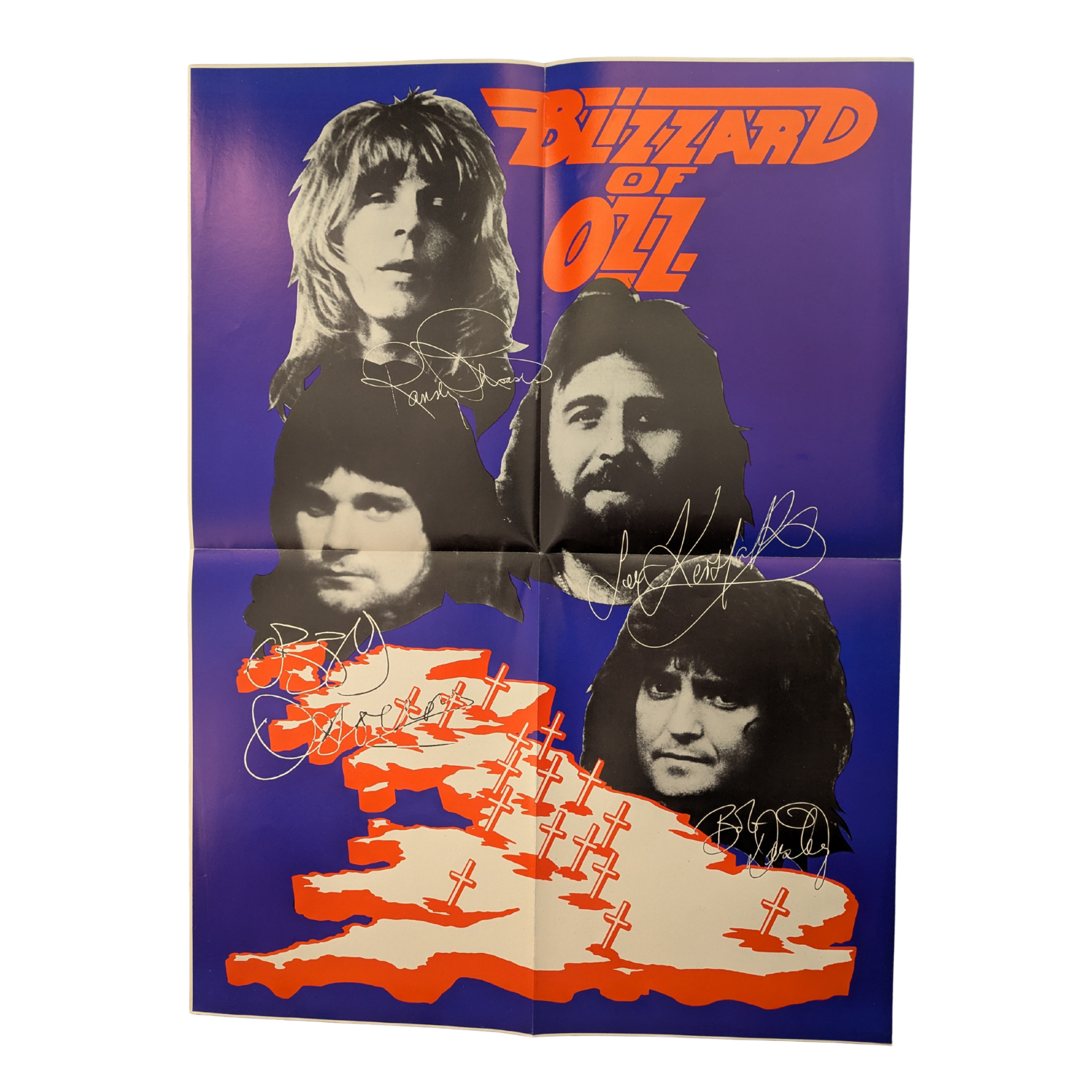 Ozzy Osbourne - Double Sided Vintage Poster