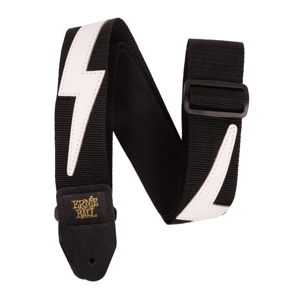 Ernie Ball - Premium Poly  Guitar Strap White Lightening