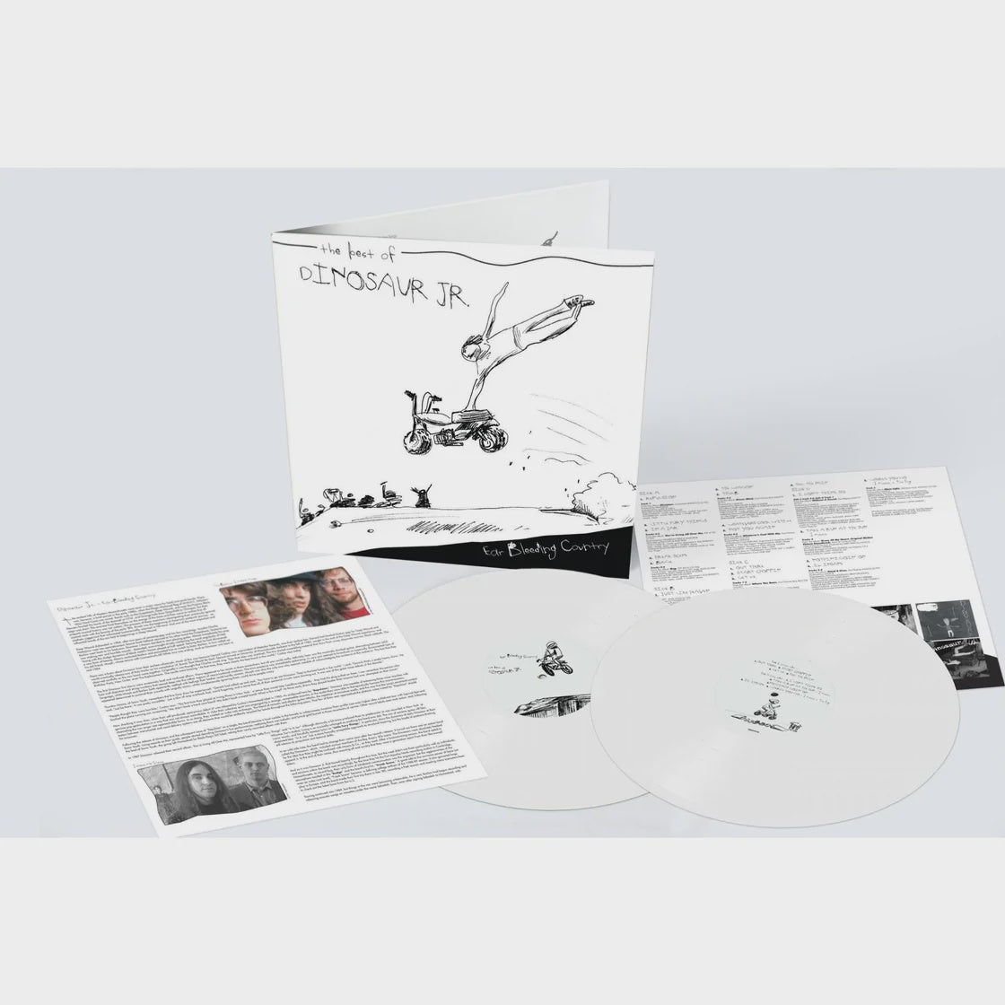 Dinosaur Jr. - Ear Bleeding Country: Best Of Deluxe Edition White Coloured Vinyl 2LP