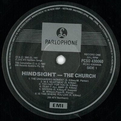 Church ‎– Hindsight 1980-1987 Vinyl 2LP (Used)