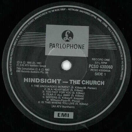 Church ‎– Hindsight 1980-1987 Vinyl 2LP (Used)