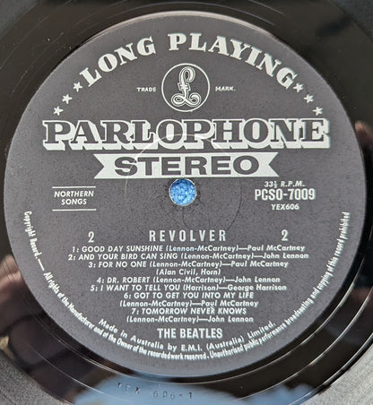 Beatles - Revolver 1966 Australian Vinyl LP (Used)