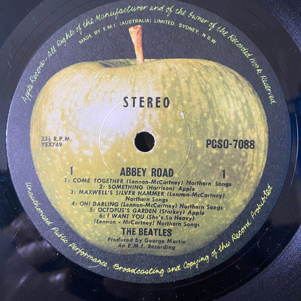 Beatles - Abbey Road (Drain Cover Variant) Vinyl LP (Used)