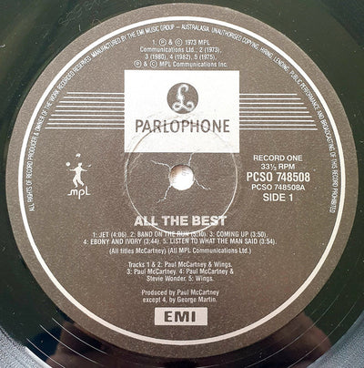 Paul McCartney - All The Best! Vinyl 2LP (Used)
