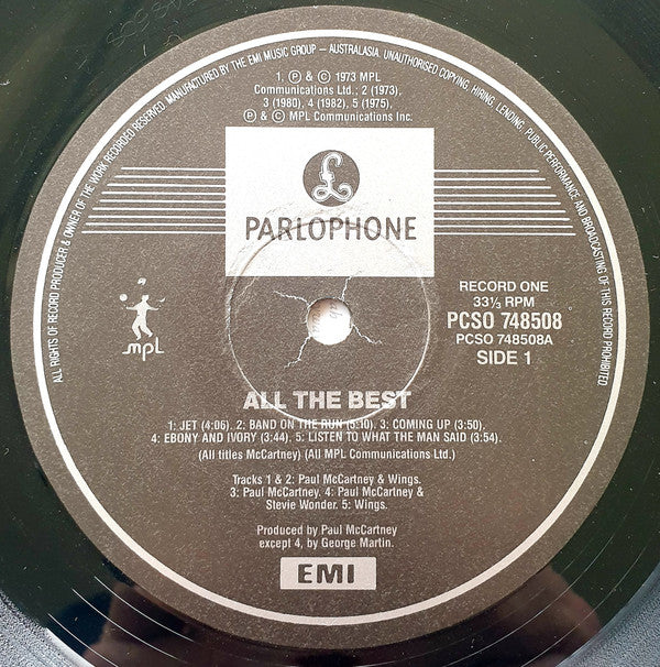 Paul McCartney - All The Best! Vinyl 2LP (Used)